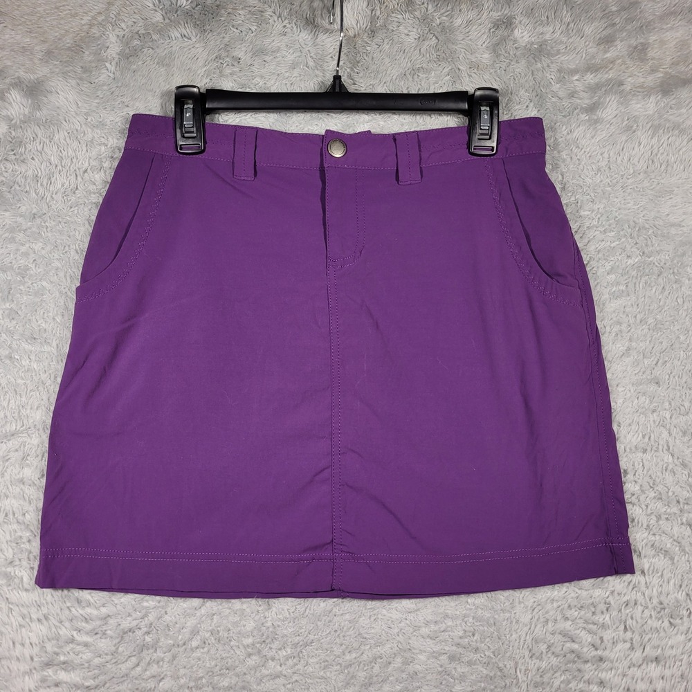 Eddie Bauer Travex Skort Purple Mini Skirt Activewear Womens Size‎ 4